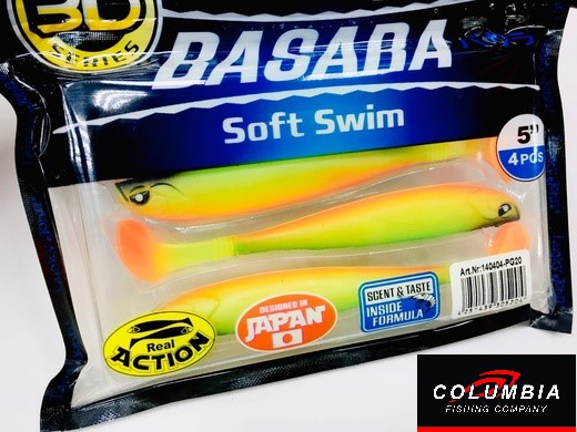 Basara Soft Swim 5" #PG-20