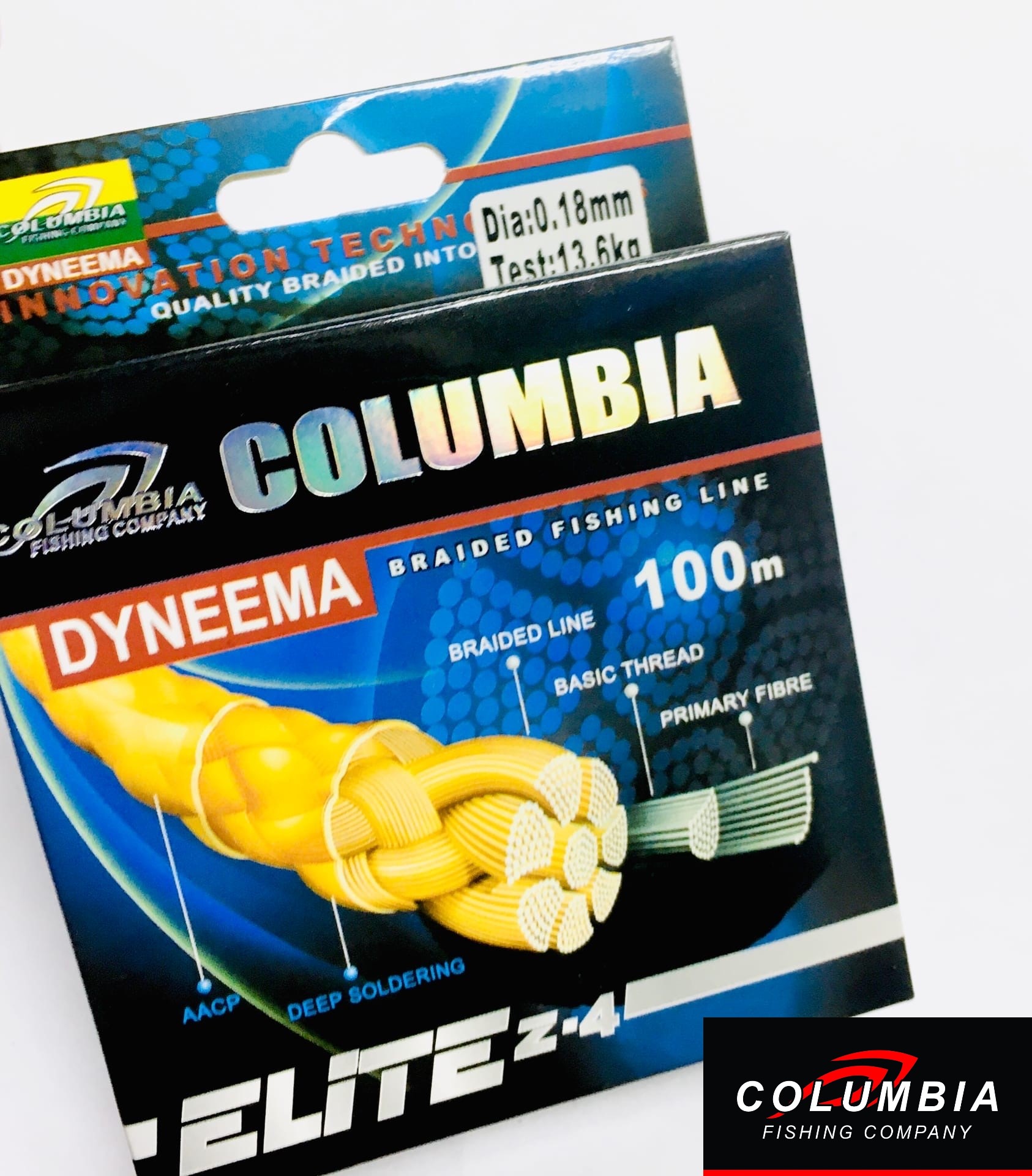 Шнур Dyneema PE Ultra Elite M-8 100м, 0.18mm/13.6 кг