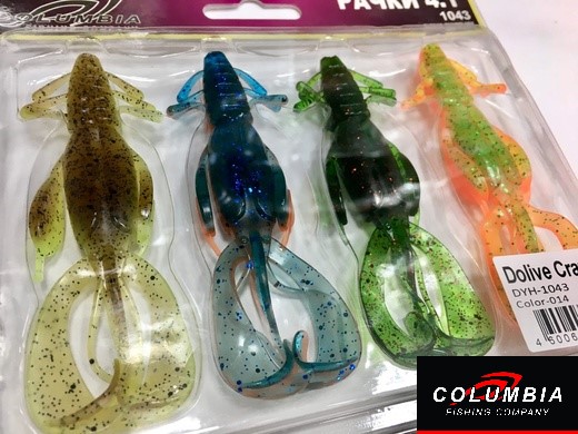 Рачки Dolive Craw 4,1” #014 MIX