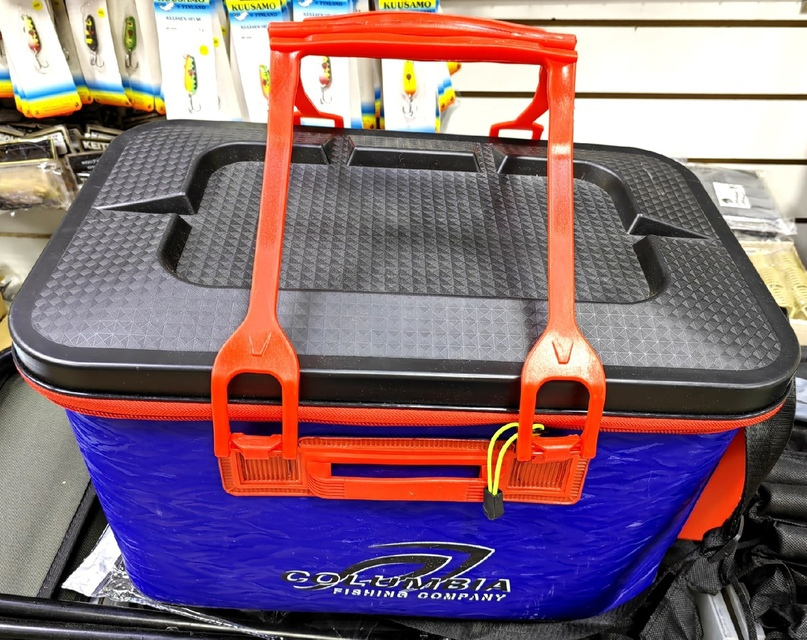 Универсальная сумка Columbia ЭВА-50 с доп. лотком и стойками для спиннинга