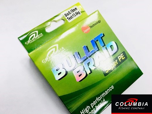 Шнур Плетеный Bullit Braid 125m, 0.18mm/13.6kg