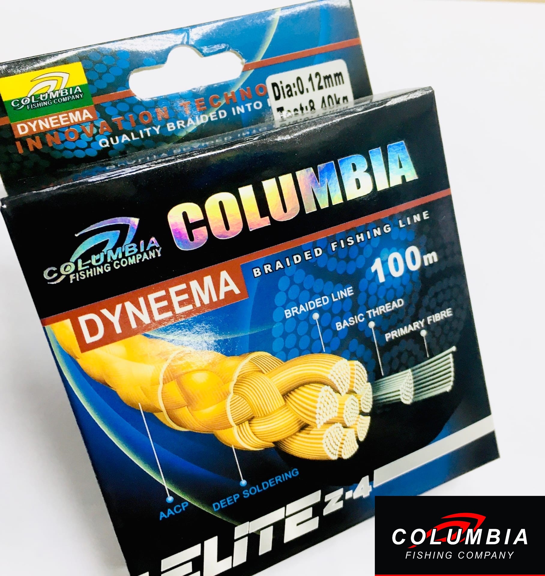 Шнур Dyneema PE Ultra Elite M-8 100м, 0.12mm/8.40 кг