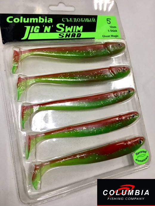 Jig ‘N’ Swim Shad 5" #07