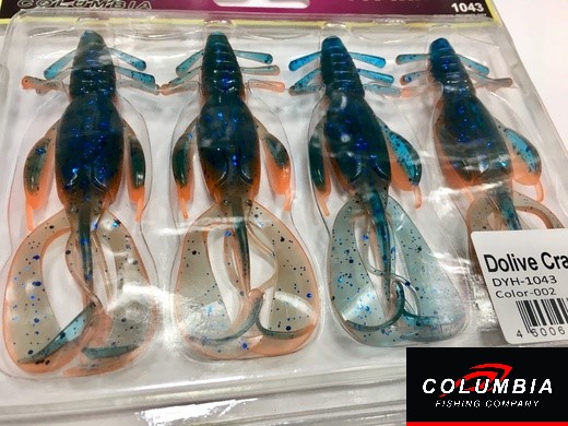 Рачки Dolive Craw 4,1” #002