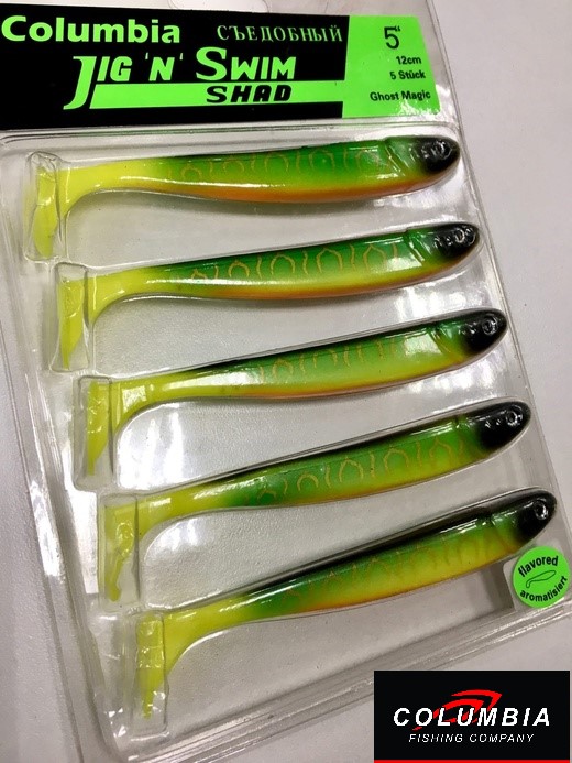 Jig ‘N’ Swim Shad 5" #12