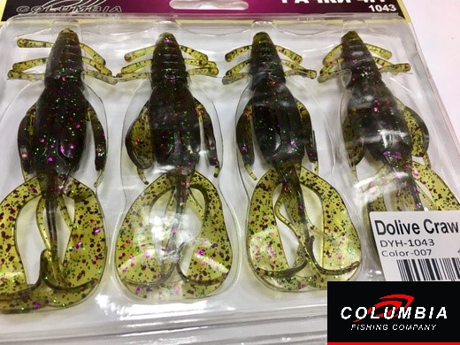 Рачки Dolive Craw 4,1” #007