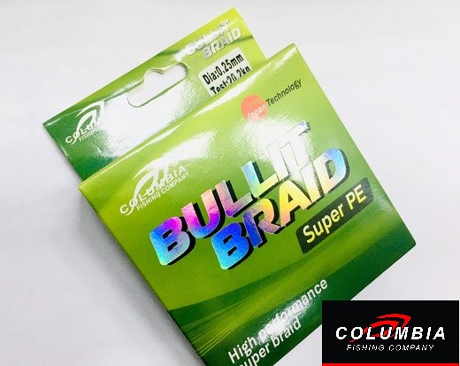 Шнур Плетеный Bullit Braid 125m, 0.25mm/20.2kg