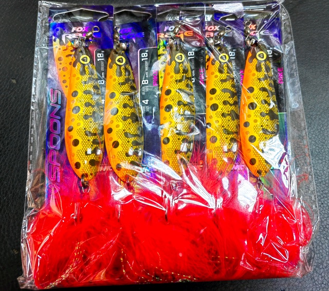 Fox Rage Ultra UV Spoons 18g. (#Pike)